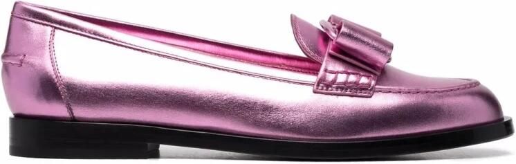 Ferragamo Vivaldo High Shine Ballerina's