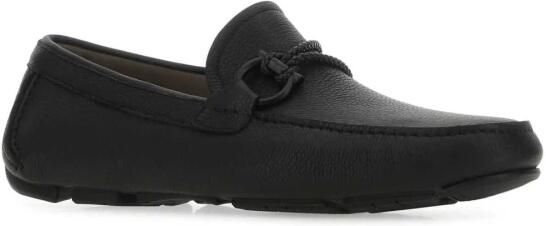 Ferragamo Zwarte leren loafers - Foto 2