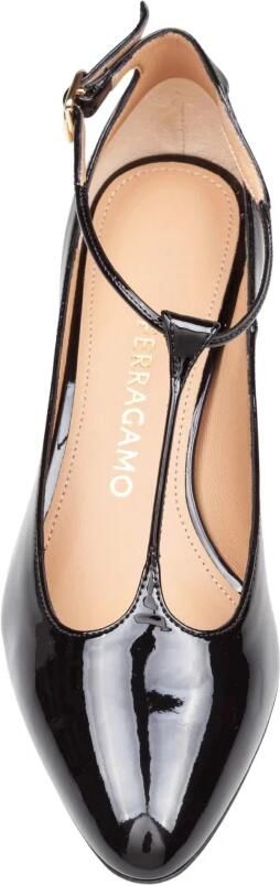 Salvatore Ferragamo Sandalen Pointed Toe Pumps With Spherical Heel Design in zwart - Foto 3