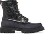 Ferragamo Gancini Combat Boots - Thumbnail 1