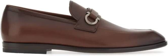 Ferragamo Gancini-gesp Leren Loafers