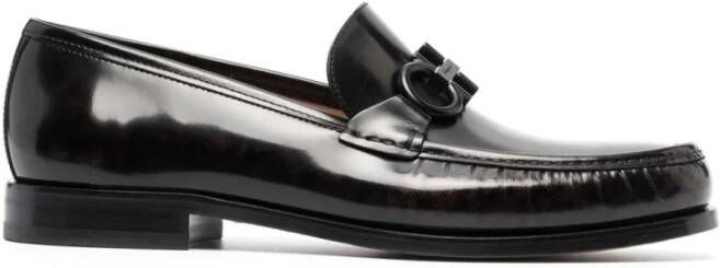 Ferragamo Gancini Horsebit Loafers