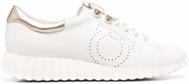 Ferragamo Gancini Low-Top Sneakers