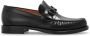 Salvatore Ferragamo Stijlvolle Leren Schoenen voor Mannen Black Heren - Thumbnail 1