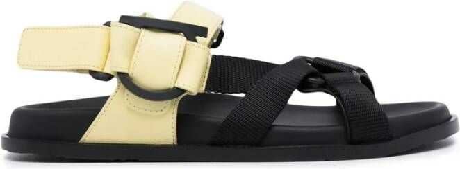 Ferragamo Gancini Sandalen met klittenband