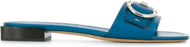 Ferragamo Gancini Slide Sandals