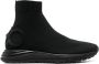 Ferragamo Gancini Stretch-Knit Sneakers - Thumbnail 1