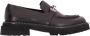 Salvatore Ferragamo Klassieke zwarte leren loafers Black Heren - Thumbnail 1