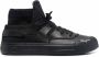 Ferragamo High-Top Leren Sneakers - Thumbnail 1