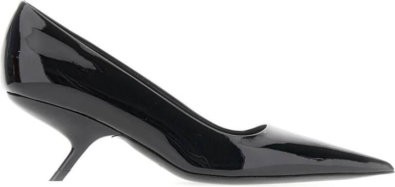 Salvatore Ferragamo Zwarte Ferragamo EVA Pump met Hak Black Dames
