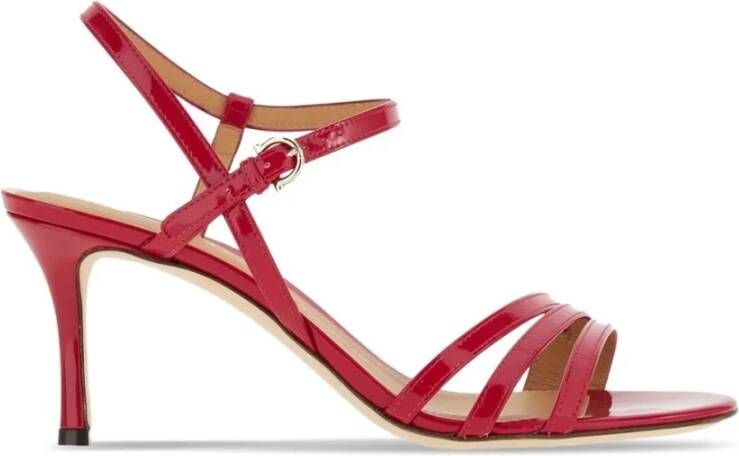 Ferragamo Hoogglanzende 70mm Sandalen