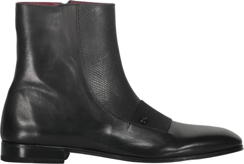 Ferragamo Kalfsleren Enkellaarzen