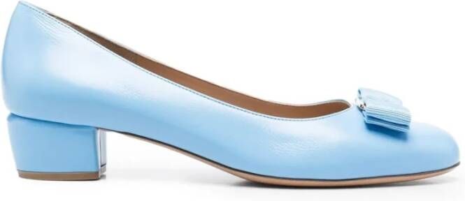 Ferragamo Kitten Heel Pumps