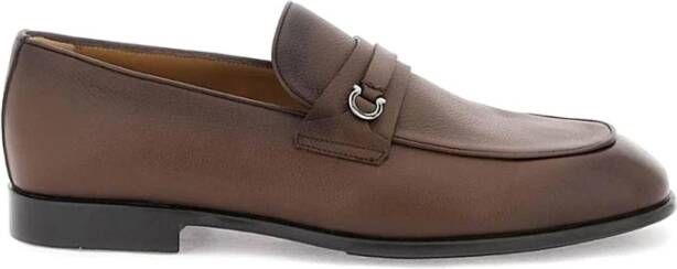 Ferragamo Klassieke leren loafer schoen