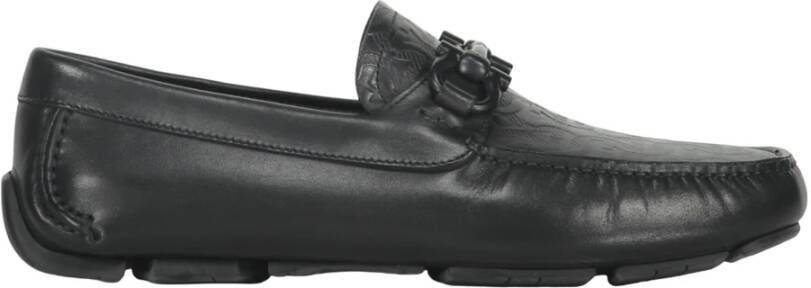 Ferragamo Klassieke leren loafers met logodetail