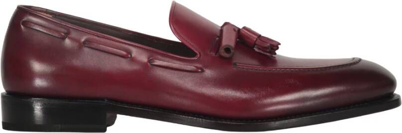 Ferragamo Klassieke Leren Loafers Ronde Neus
