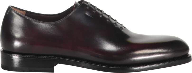 Ferragamo Klassieke leren veterschoenen