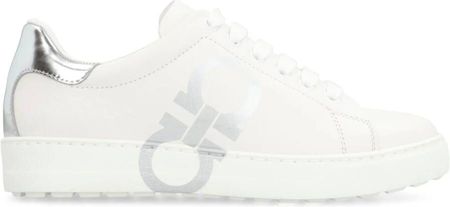 Ferragamo Leren Low-top Sneakers