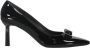 Ferragamo Leren Pumps met Strik - Thumbnail 1