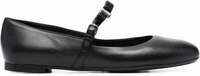 Ferragamo Lizz Leren Ballerina Schoenen