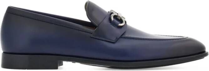 Salvatore Ferragamo Midnight Foster Loafers Black Heren