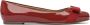 Salvatore Ferragamo Rode platte schoenen Elegant stijl Red Dames - Thumbnail 1