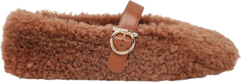 Ferragamo Ronde Neus Ballerina Platte Schoenen - Foto 2