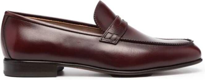 Ferragamo Slip-On Leren Loafers
