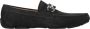 Ferragamo Stijlvolle leren loafers met metalen detail - Thumbnail 1