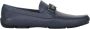 Ferragamo Stijlvolle leren loafers met metalen detail - Thumbnail 1