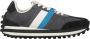 Ferragamo Stijlvolle Low-top Sneakers met Suède Inzetstukken - Thumbnail 1