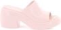 Salvatore Ferragamo Deva-slippers met logo Pink Dames - Thumbnail 1