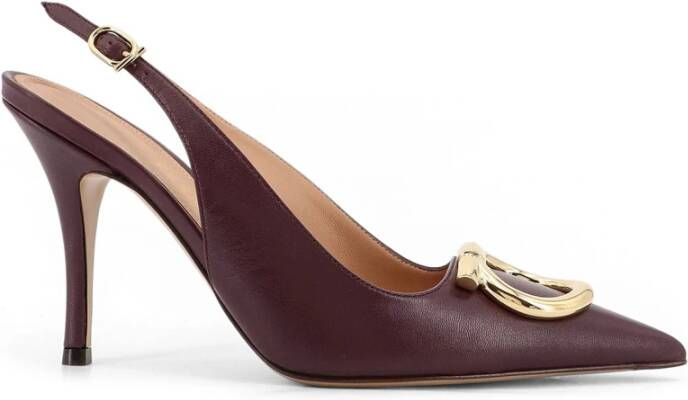 Ferragamo Stiletto Heel Bordeaux Sandalen
