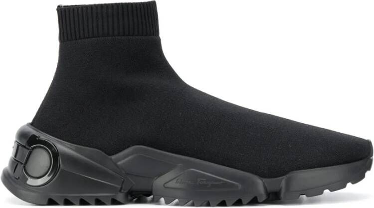 Salvatore Ferragamo ‘Raquel’ sok sneakers Zwart Heren