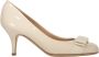 Ferragamo Strik Front Patent Leren Pumps - Thumbnail 1