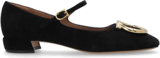 Ferragamo Suède Pumps met Hak