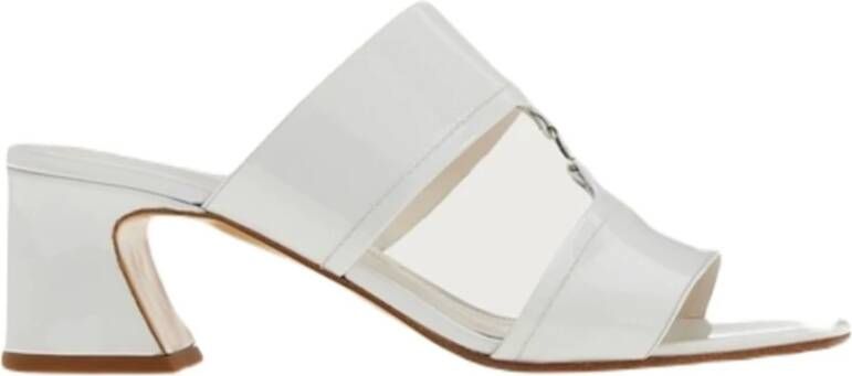 Ferragamo Tot 55mm Sandalen met Dubbele Bandjes