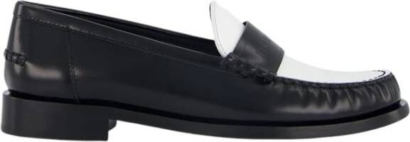 Ferragamo Tweekleurige Leren Mocassin Loafers