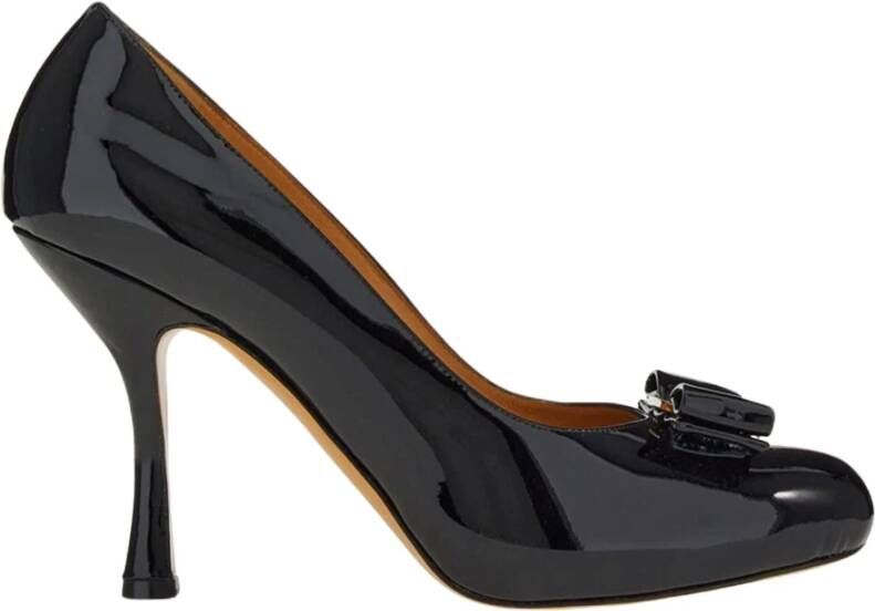 Ferragamo Vara 100Mm leren pumps
