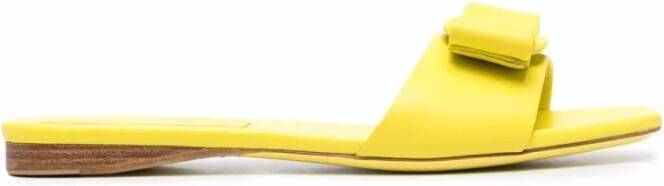 Ferragamo Vara Bow Open-Toe Sandalen