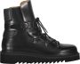 Ferragamo Vetersluiting Leren Laarzen - Thumbnail 1