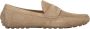 Ferragamo Vierkante Neus Leren Loafers met Rubberen Studs - Thumbnail 1