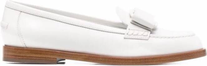 Ferragamo Viva Bow-Embellished Loafers