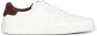 Ferragamo Witte Veterschoenen met Bourgondische Inzet - Thumbnail 1