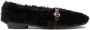 Ferragamo Zwarte Ballerina's met Dubbele F-Gesp - Thumbnail 1