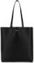 Ferragamo Zwarte leren Allover boodschappentas - Thumbnail 1