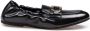 Ferragamo Zwarte leren Jodie Loafer Mocassin - Thumbnail 1