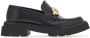 Salvatore Ferragamo `Ingrid` Leren Loafers Black Dames - Thumbnail 1