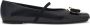 Salvatore Ferragamo Zwarte Lamsvacht Vara Boog Platte Schoenen Black Dames - Thumbnail 5