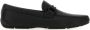 Ferragamo Zwarte leren veterschoenen van - Thumbnail 1